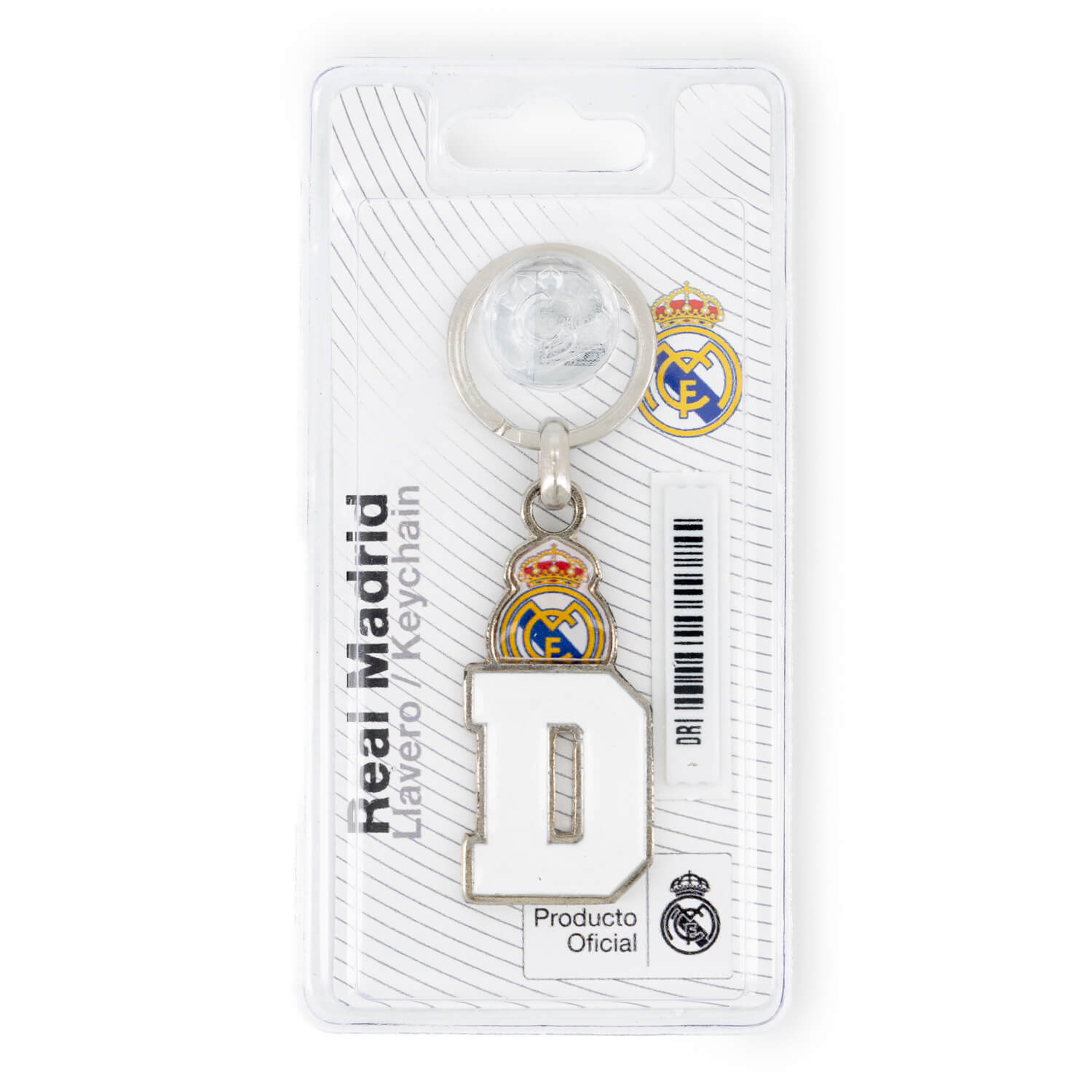 Real Madrid Letter Keyring- D