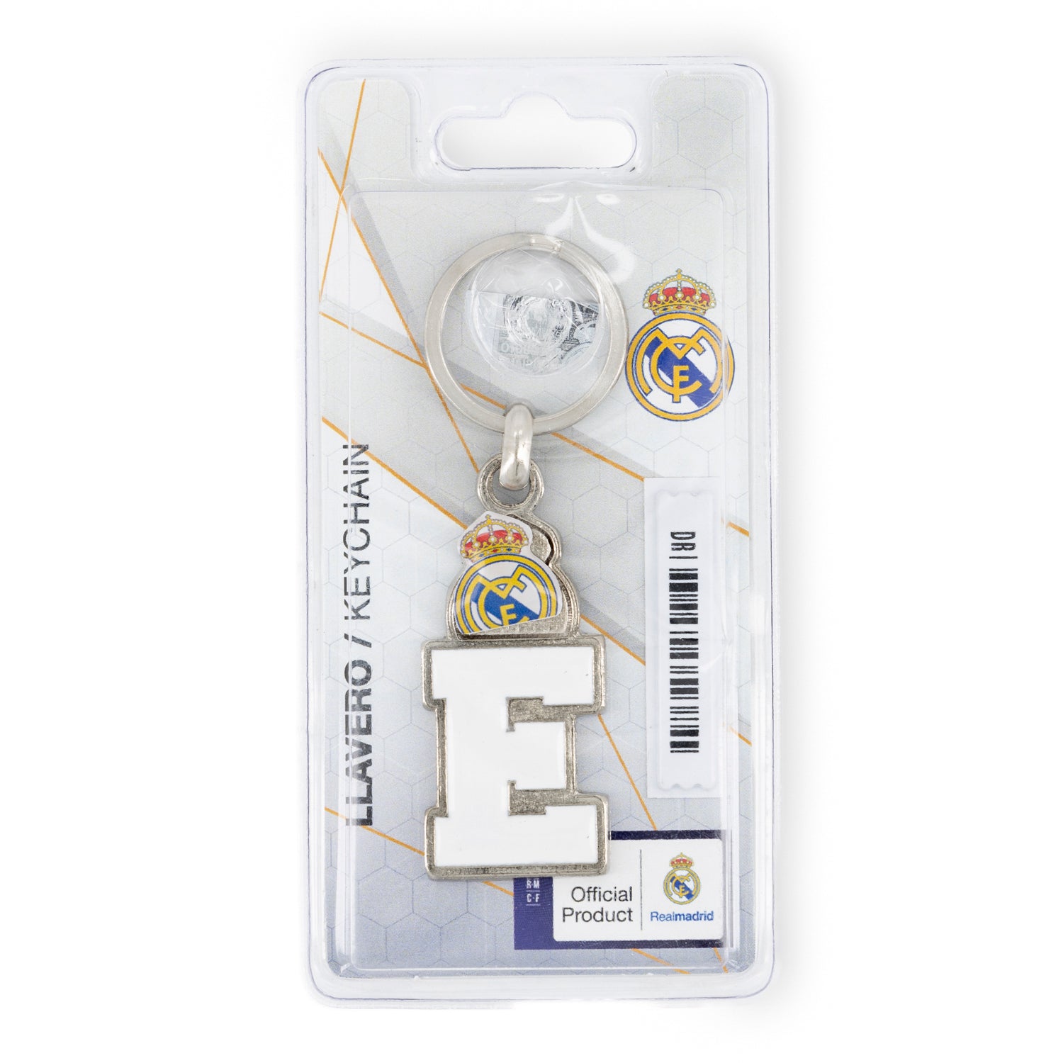 Real Madrid Letter Keychain - E