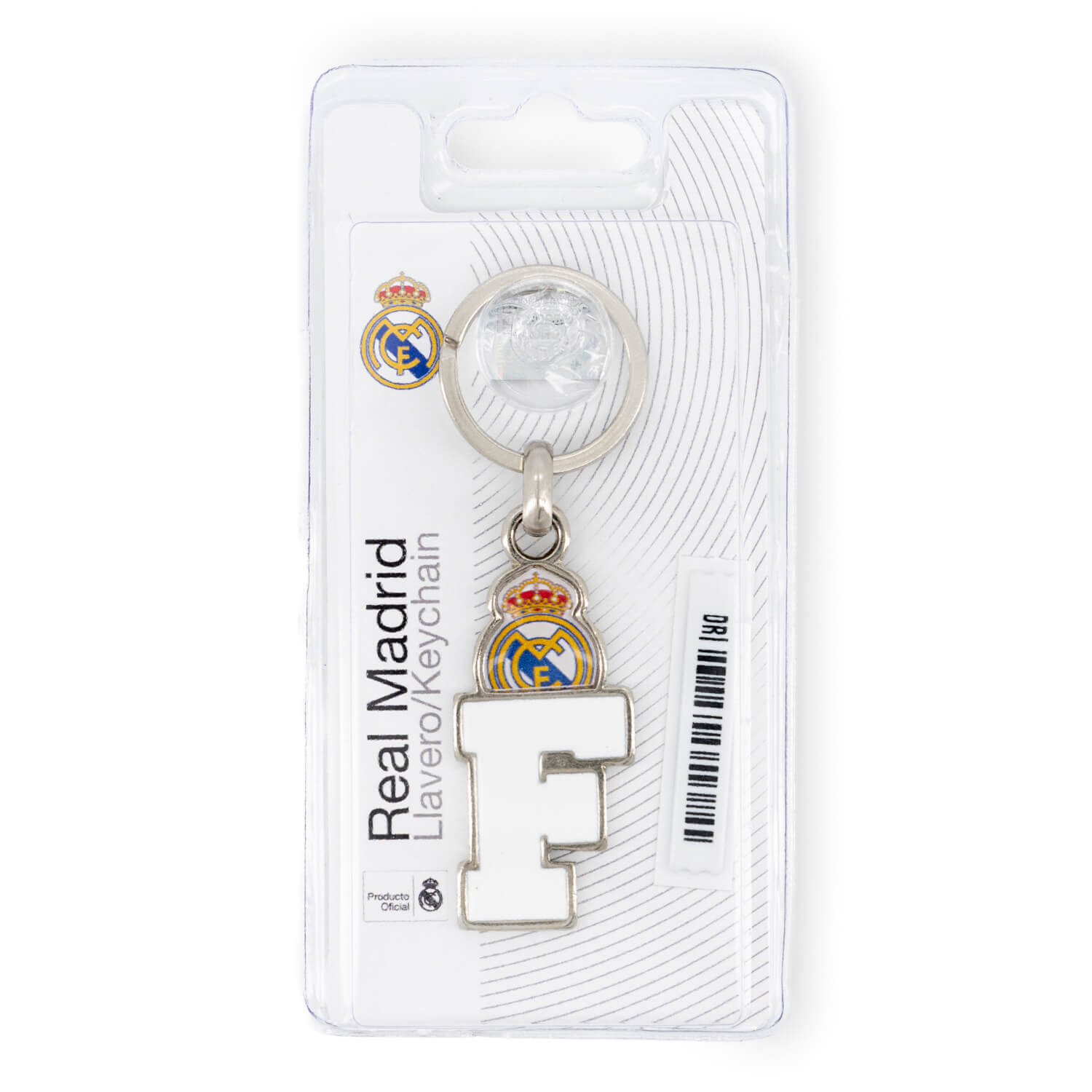 Real Madrid Letter Keyring- F