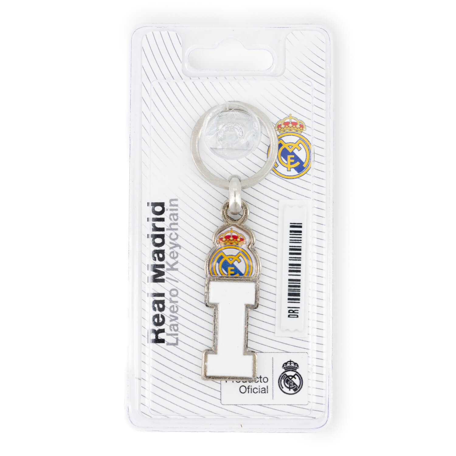Real Madrid Letter Keychain - I