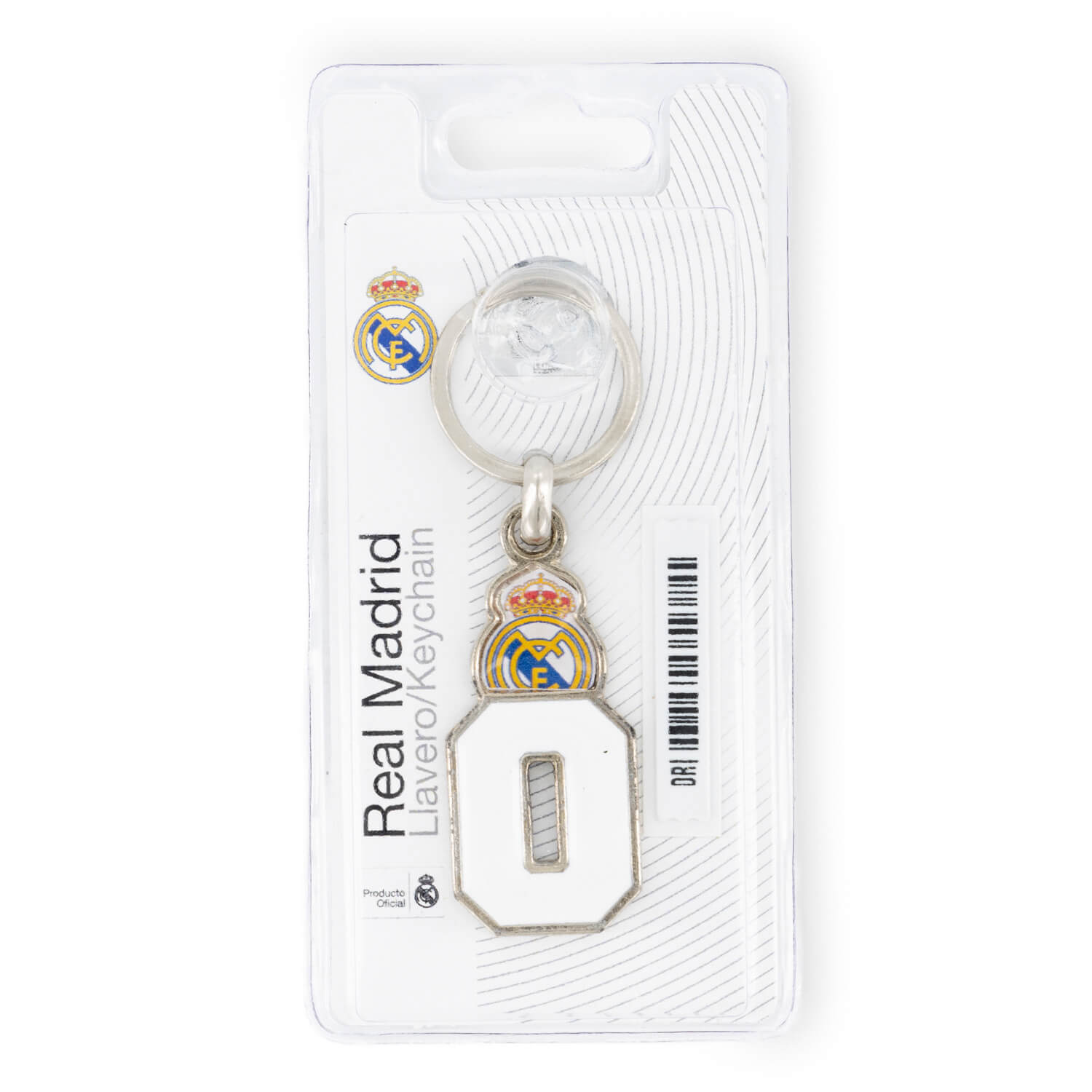 Real Madrid Letter Keychain - O