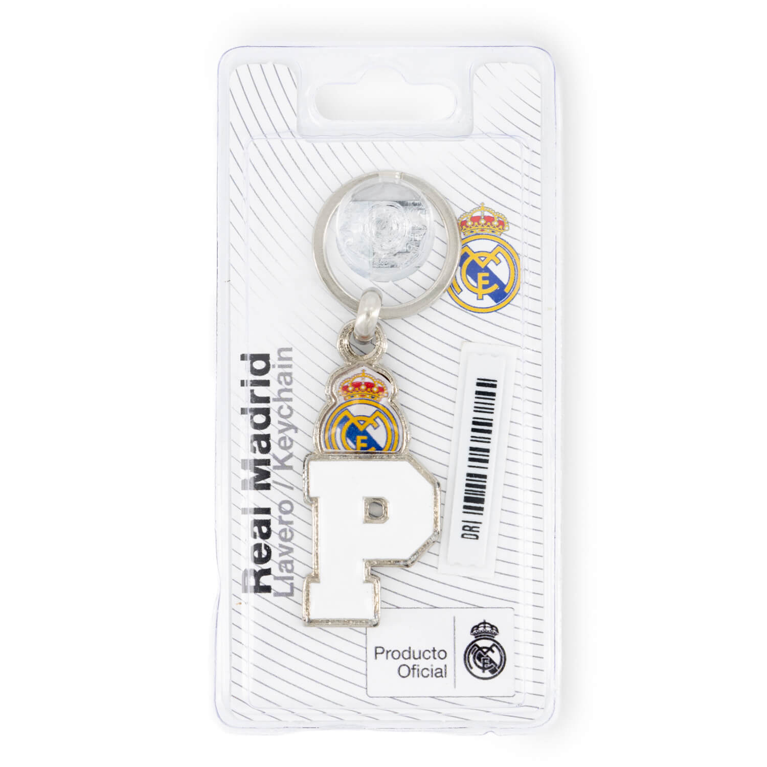 Real Madrid Letter Keychain - P