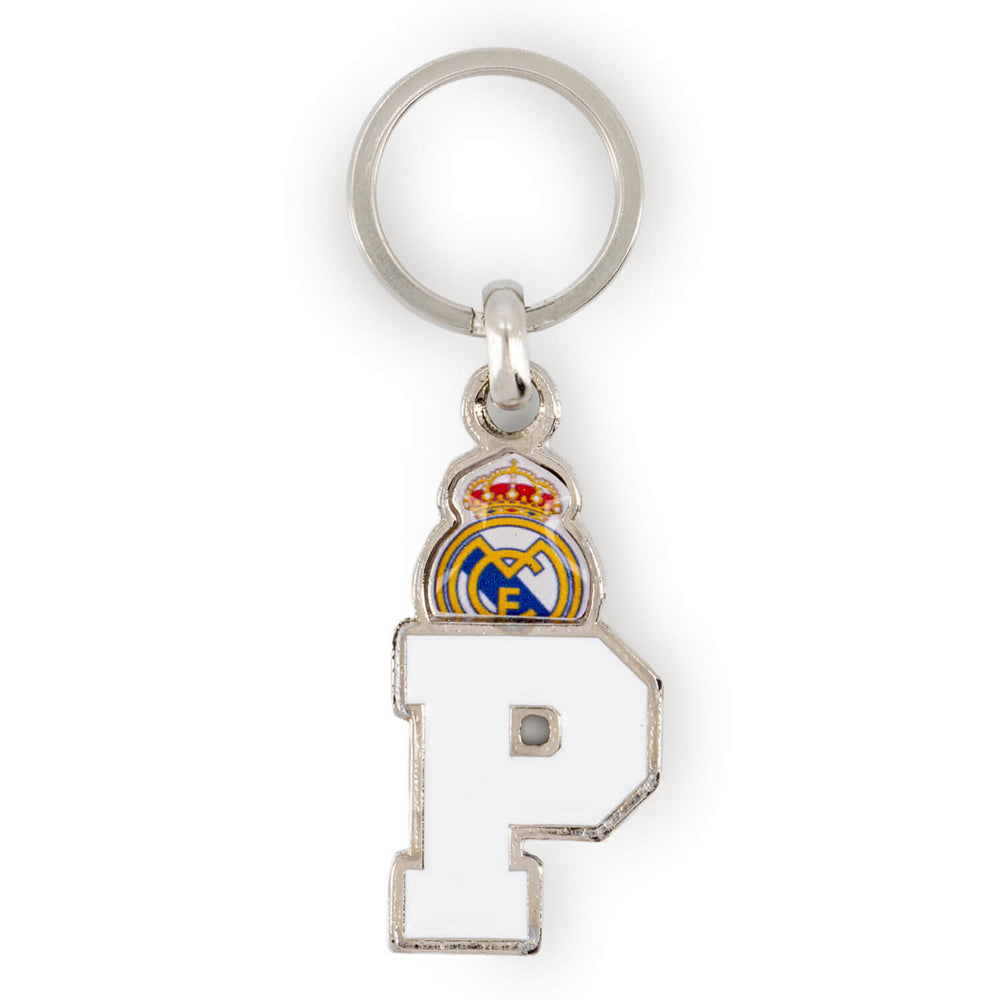 Llavero Real Madrid con Letra - P