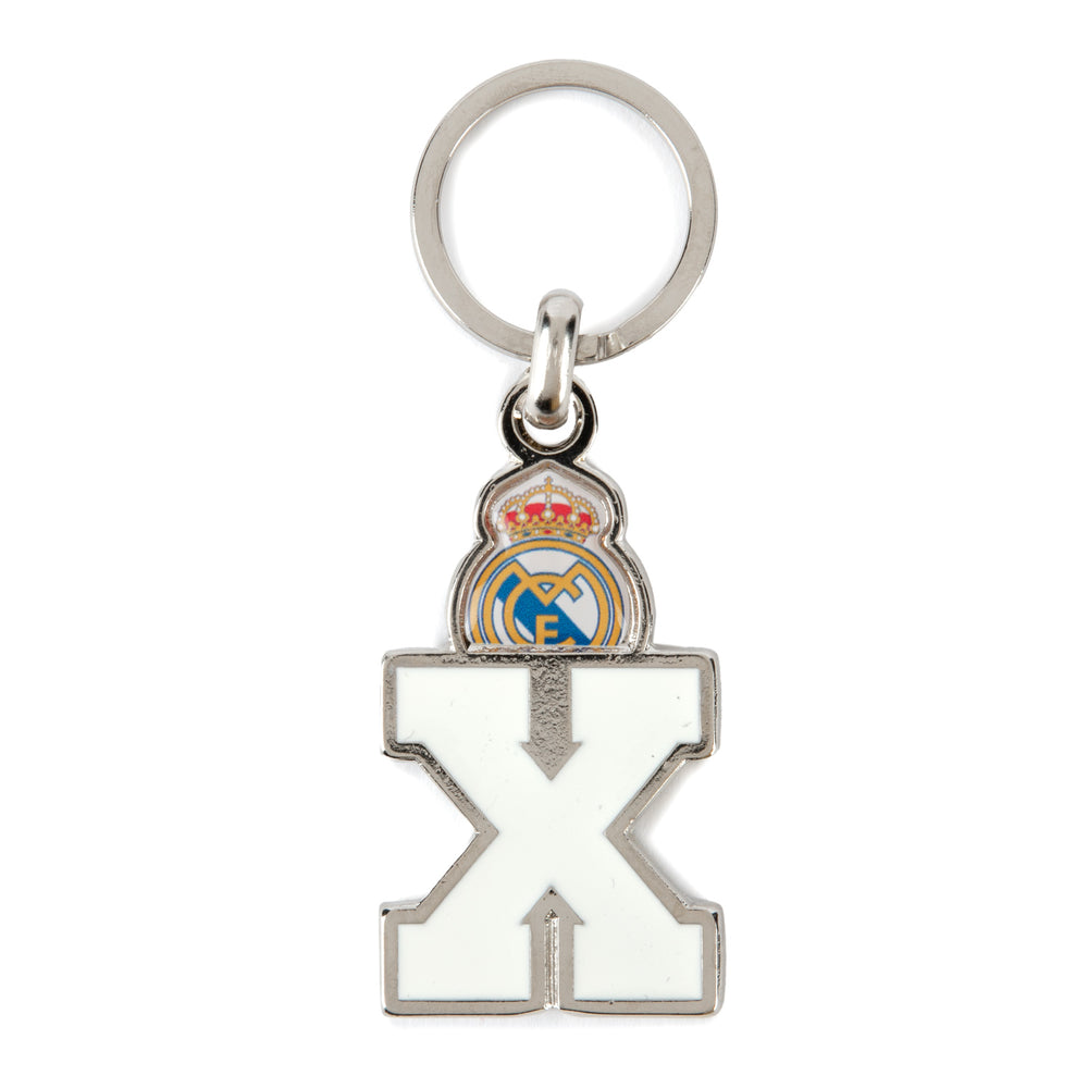 Llavero Real Madrid con Letra - X
