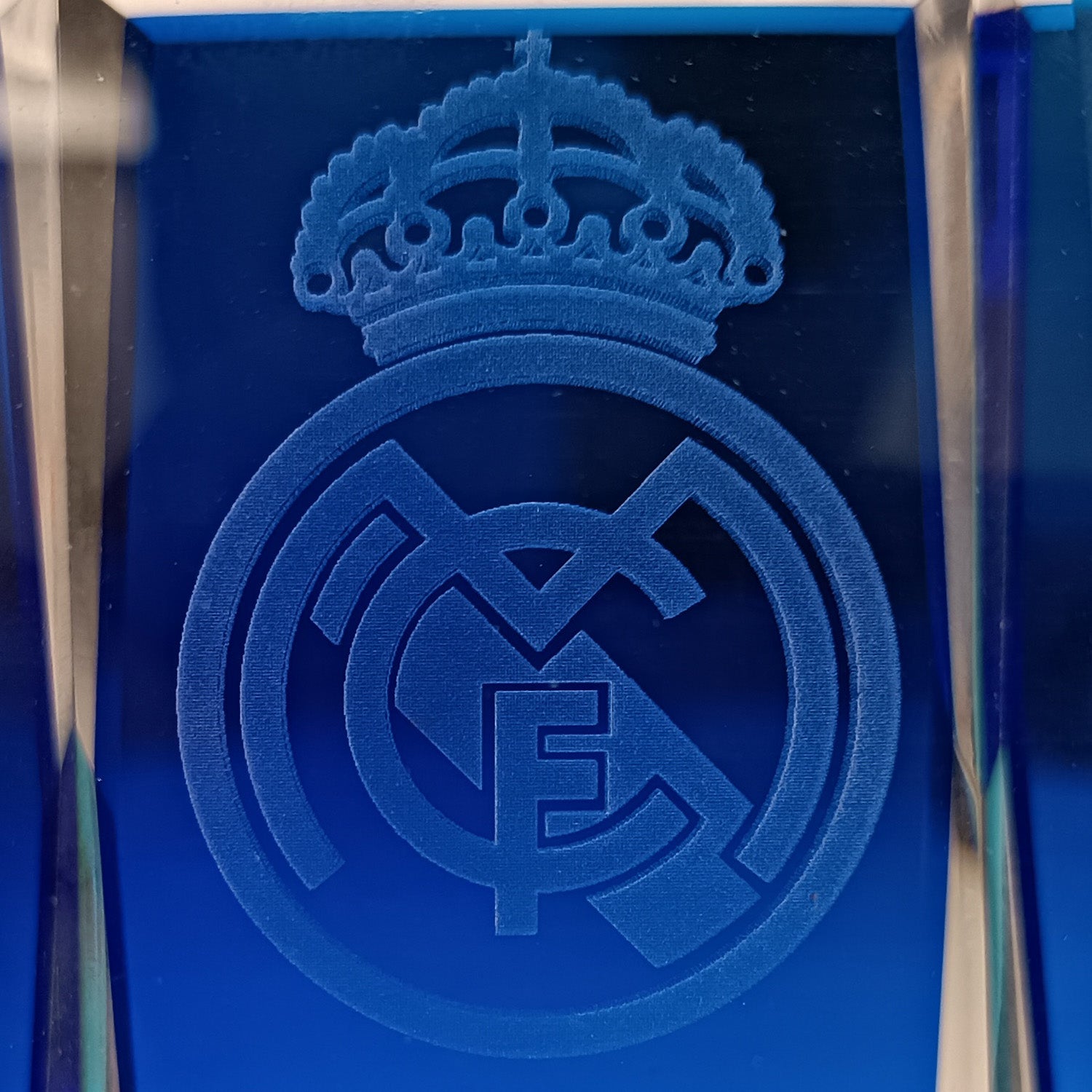 Real Madrid Crest Crystal Figure