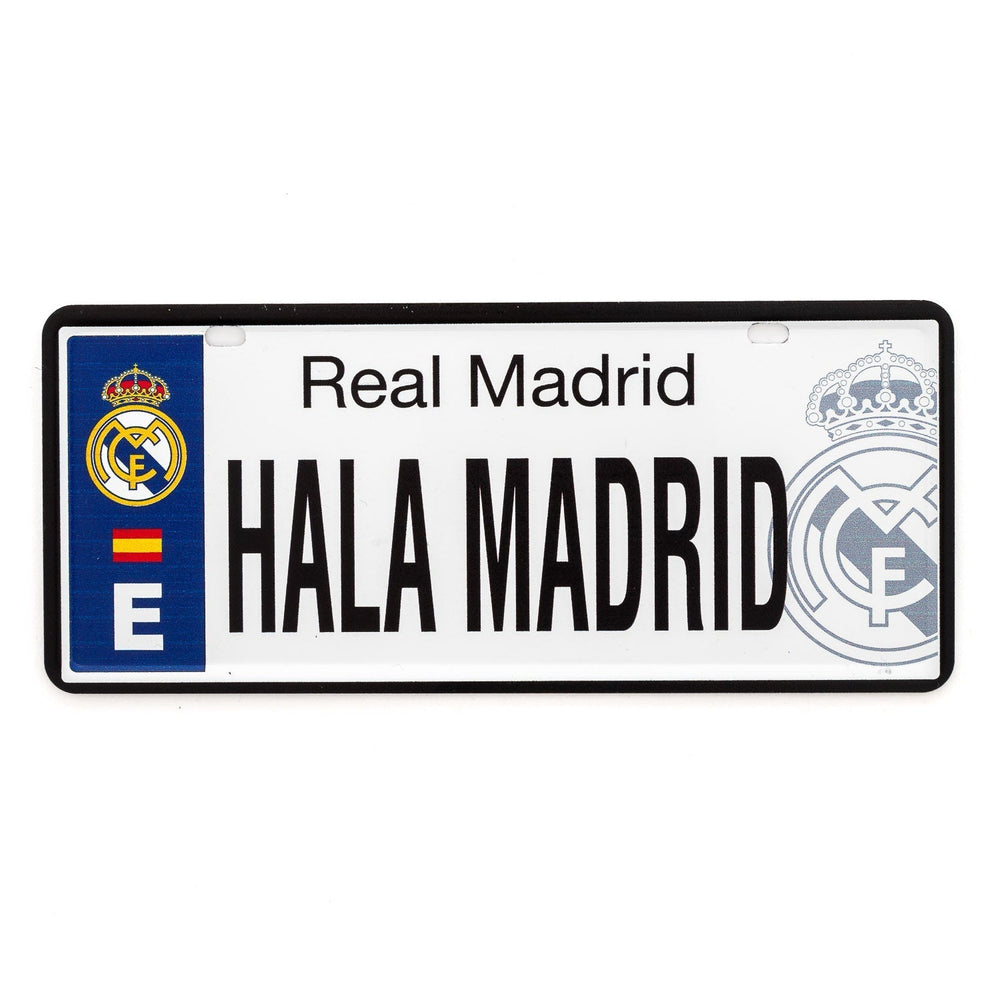 License Plate Hala Madrid