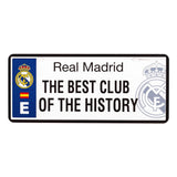 Real Madrid “The Best” License Plate