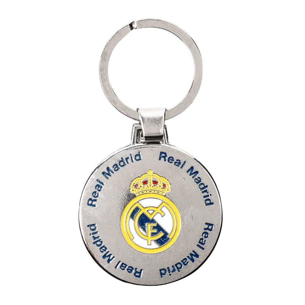 Real Madrid Round Keyring
