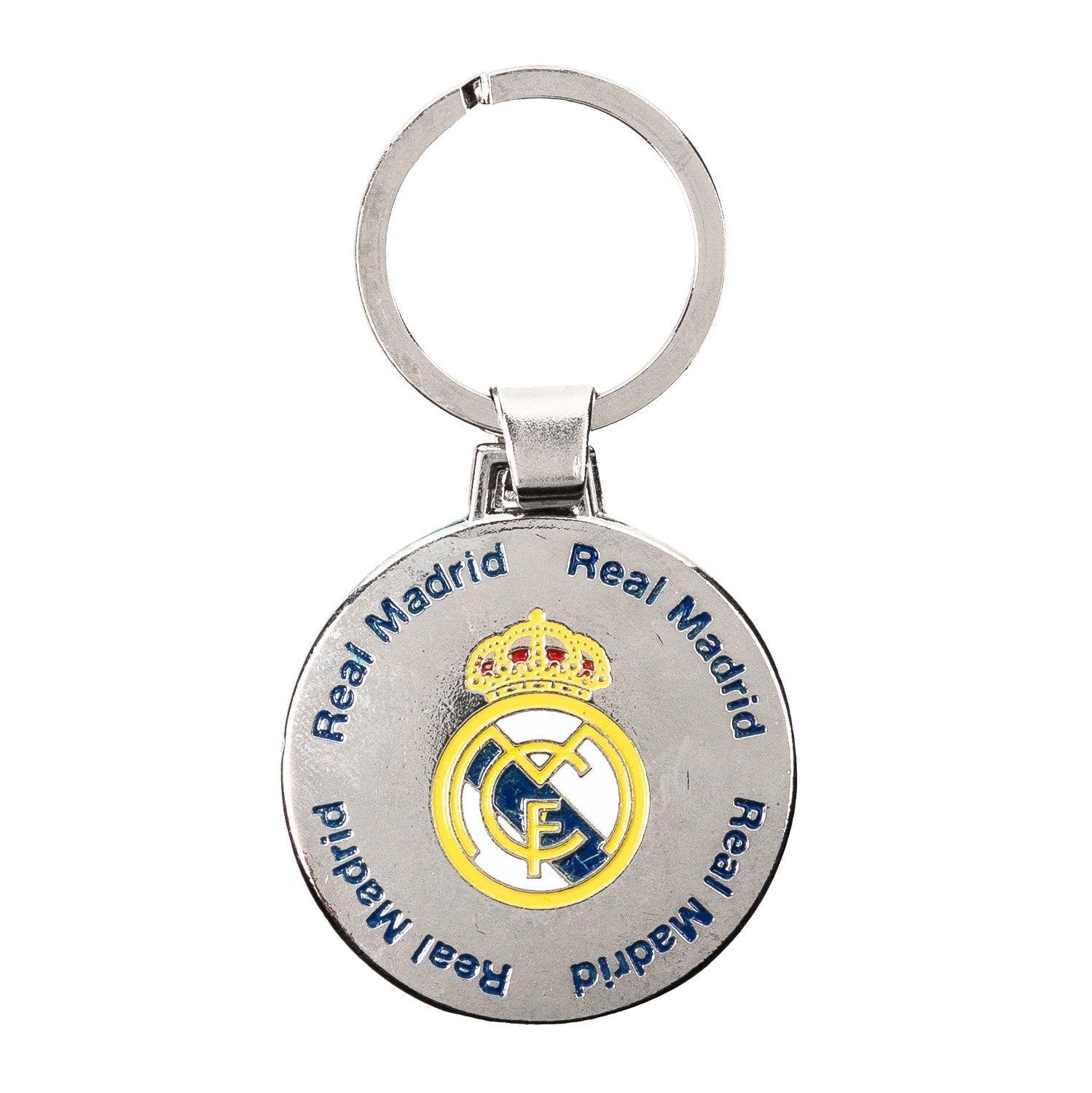 Real Madrid Round Keyring
