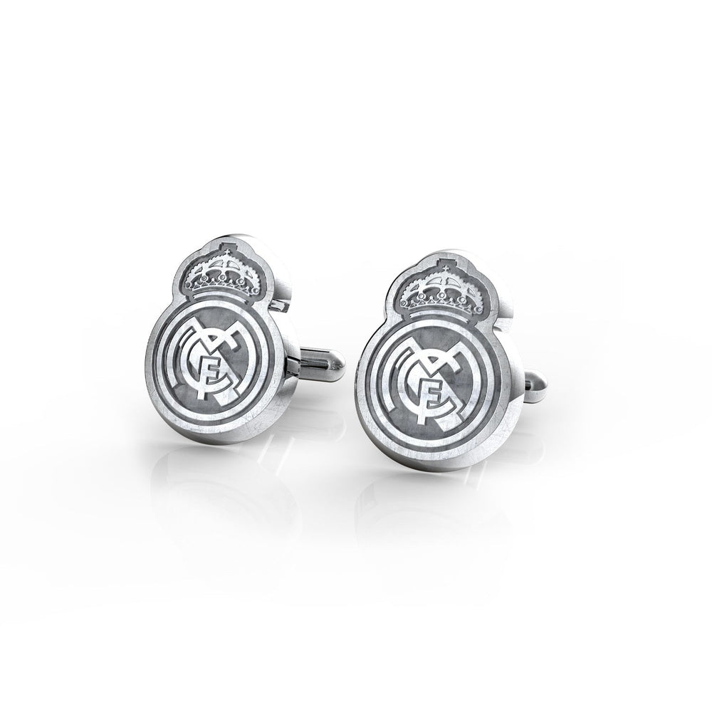 Crest Cufflinks Silver