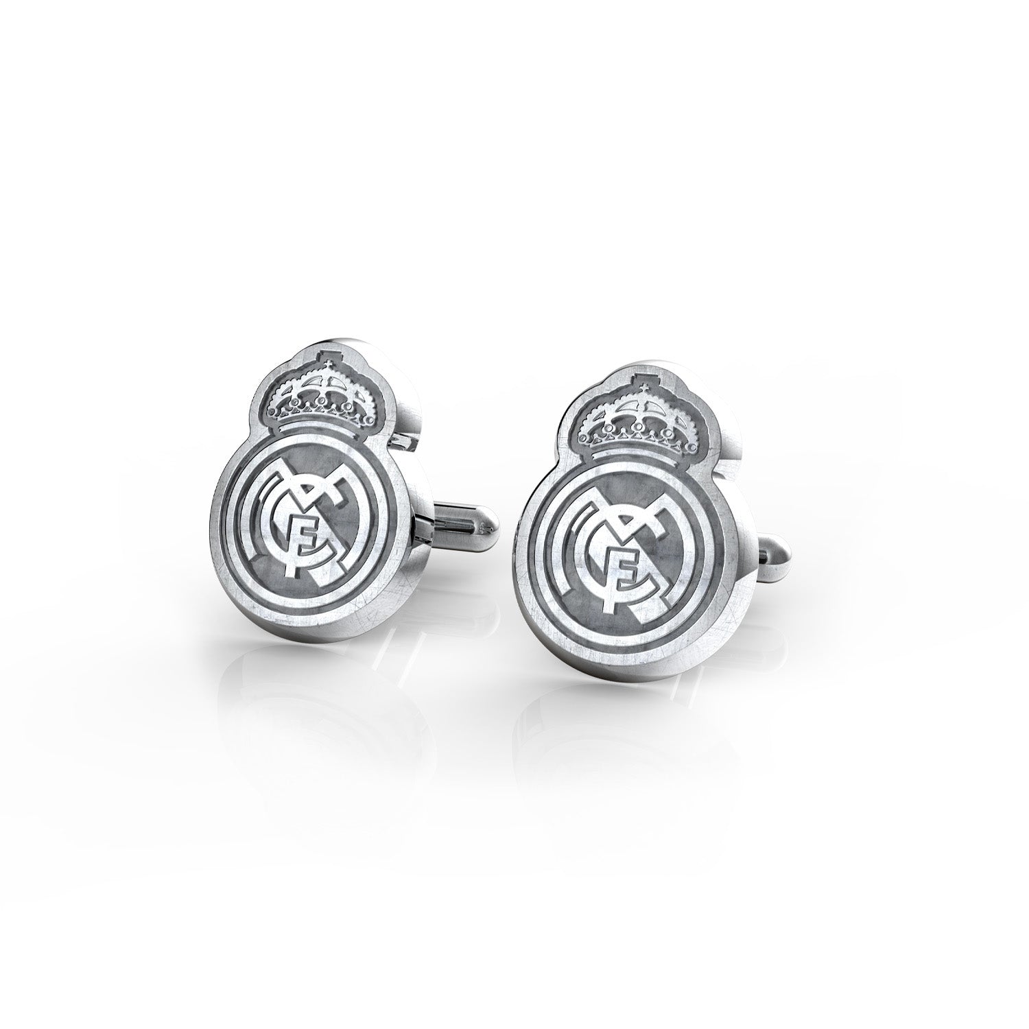 Crest Cufflinks Silver