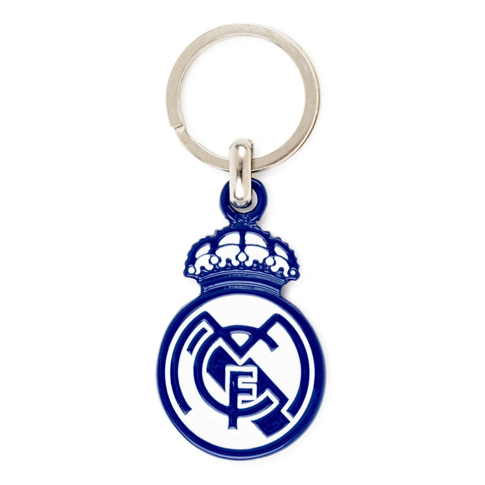 Real Madrid Blue Crest Keyring