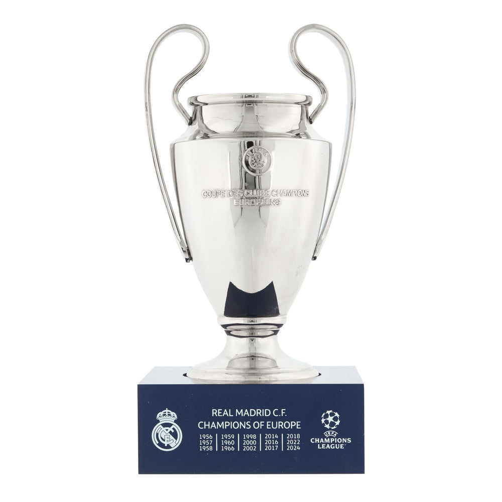 Real Madrid Official UEFA Champions League Trophy Replica 15cm