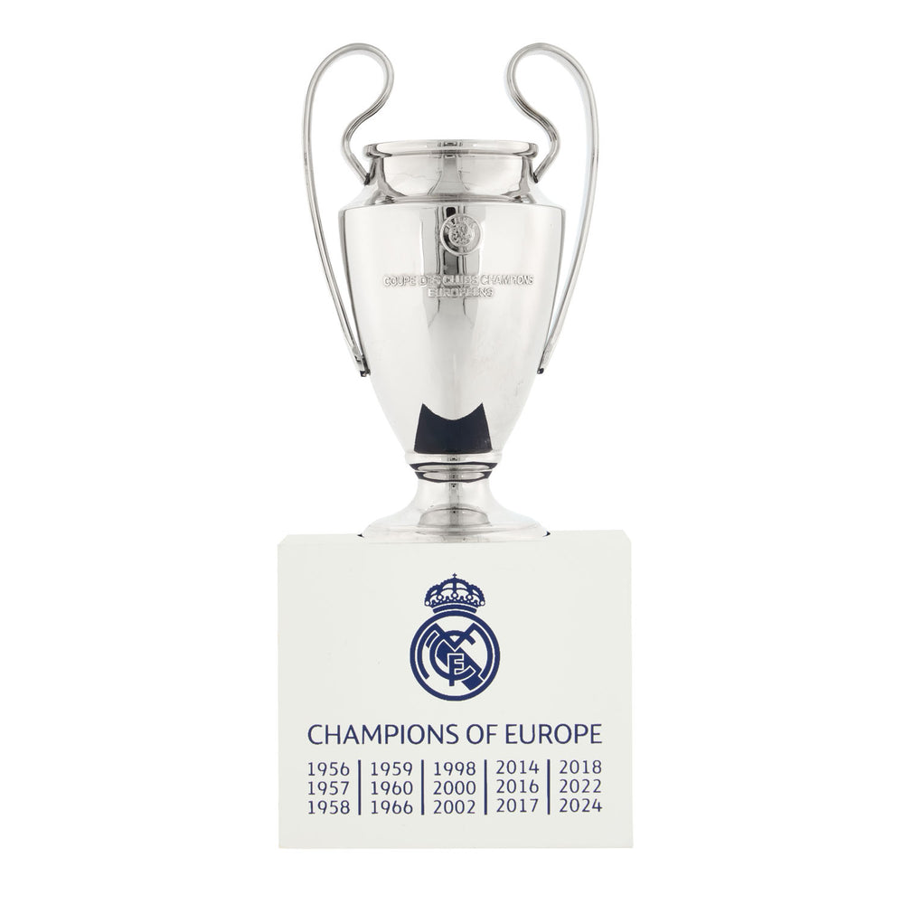 Real Madrid Official UEFA Champions League Trophy Replica 7cm