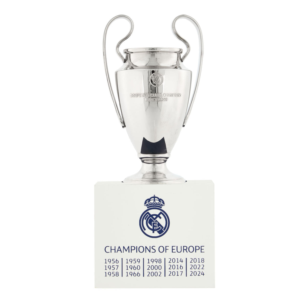 Real Madrid Official UEFA Champions League Trophy Replica 7cm