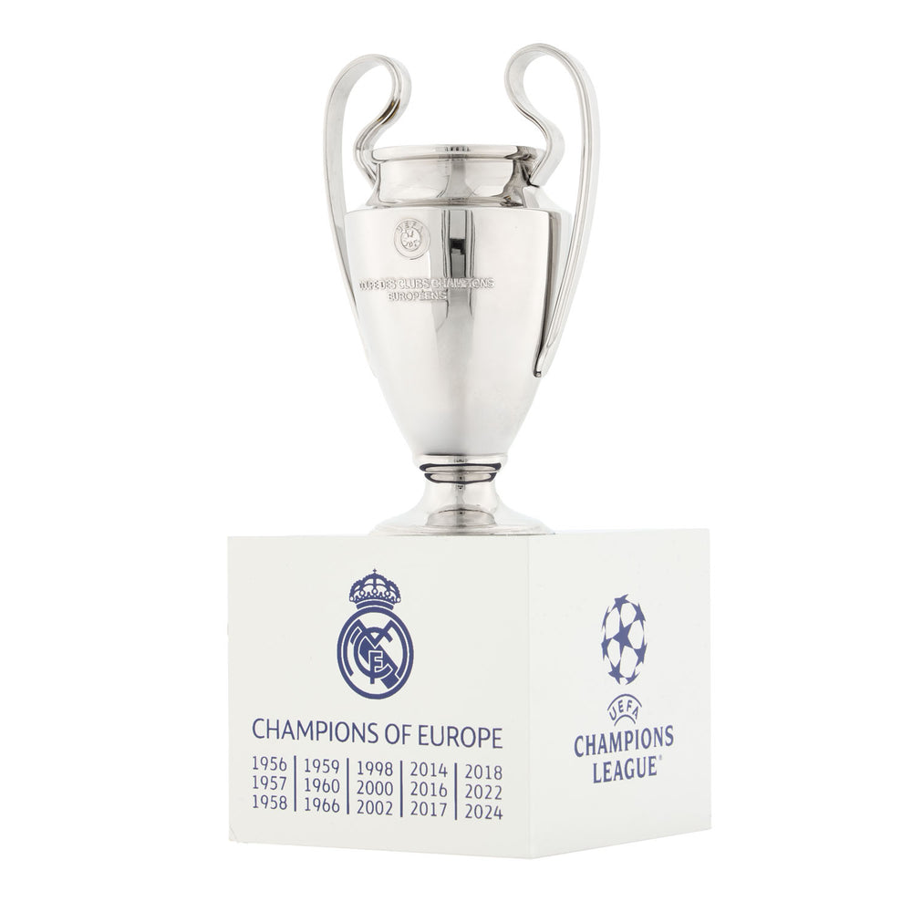 Real Madrid Official UEFA Champions League Trophy Replica 7cm