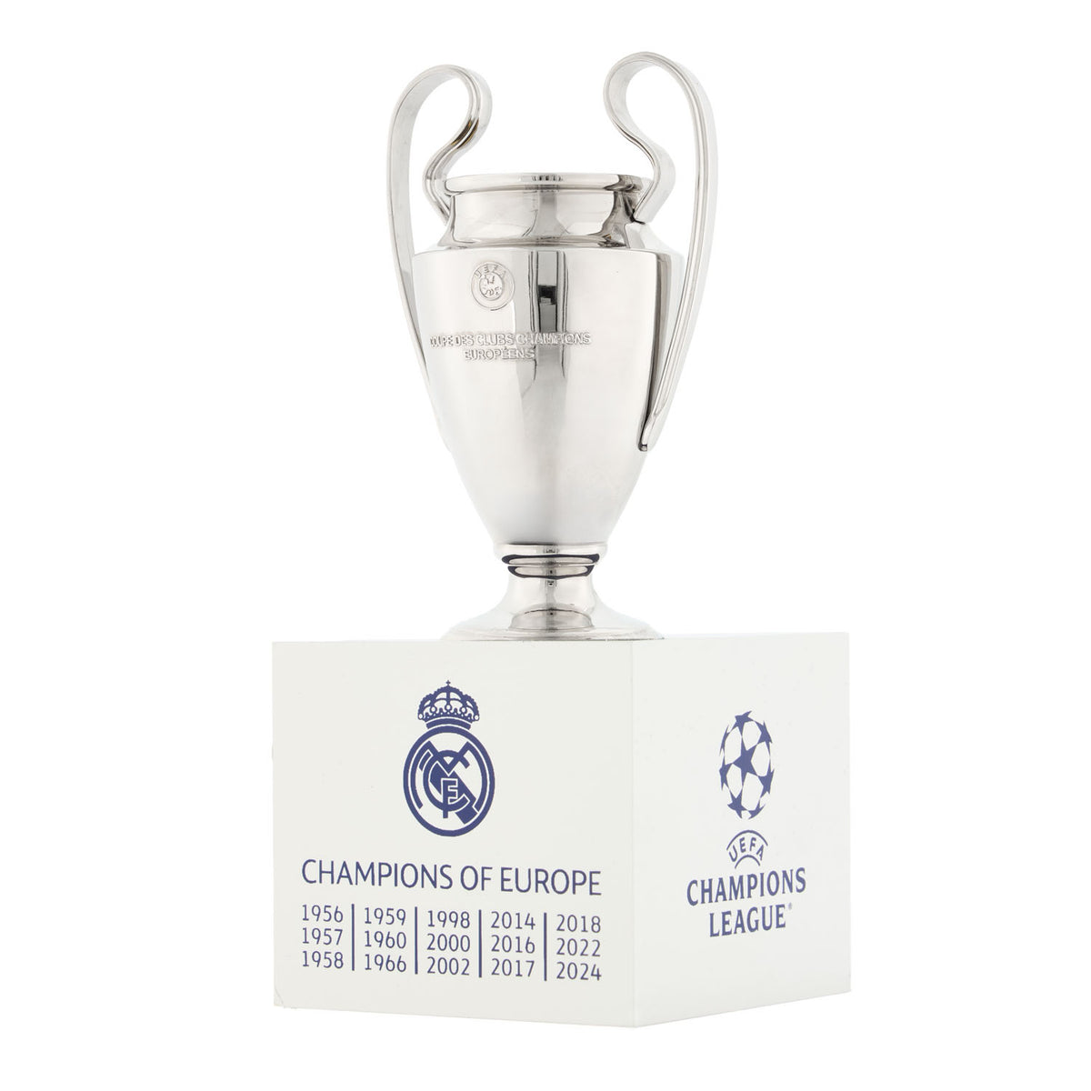 Real Madrid Official UEFA Champions League Trophy Replica 7cm
