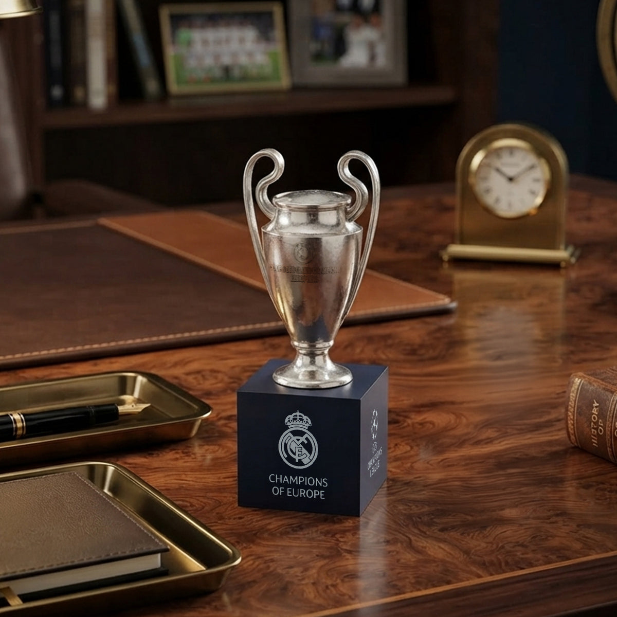 Real Madrid Official UEFA Champions League Trophy Replica 4,5cm