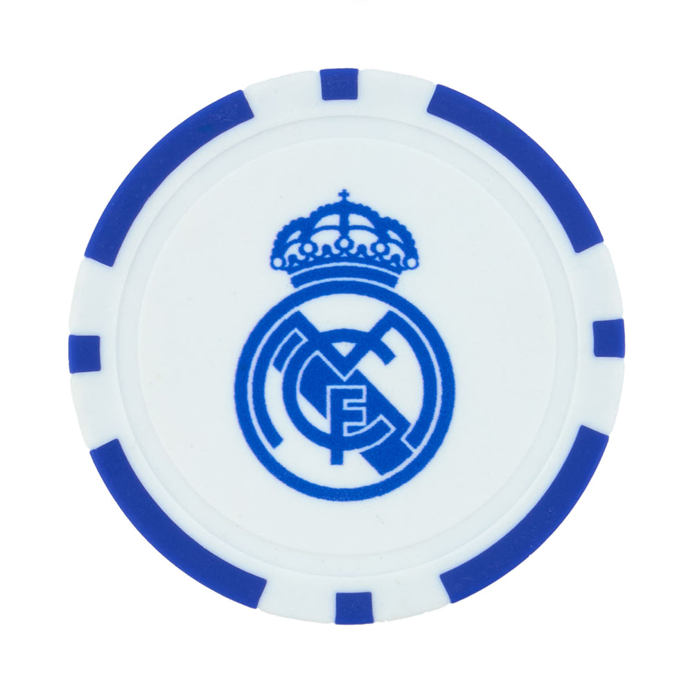 Marcador de Bola de Golf Ficha de Póker Real Madrid x TaylorMade Blanco/Azul Marino