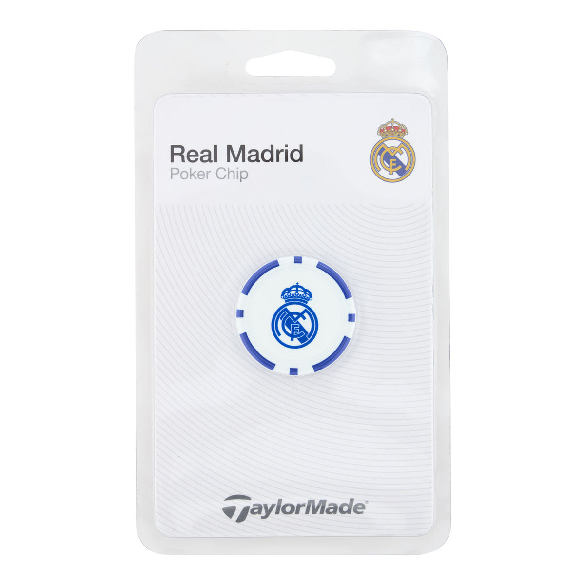 Marque-Balle de Golf Jeton de Poker Real Madrid x TaylorMade Blanc/Bleu Marine