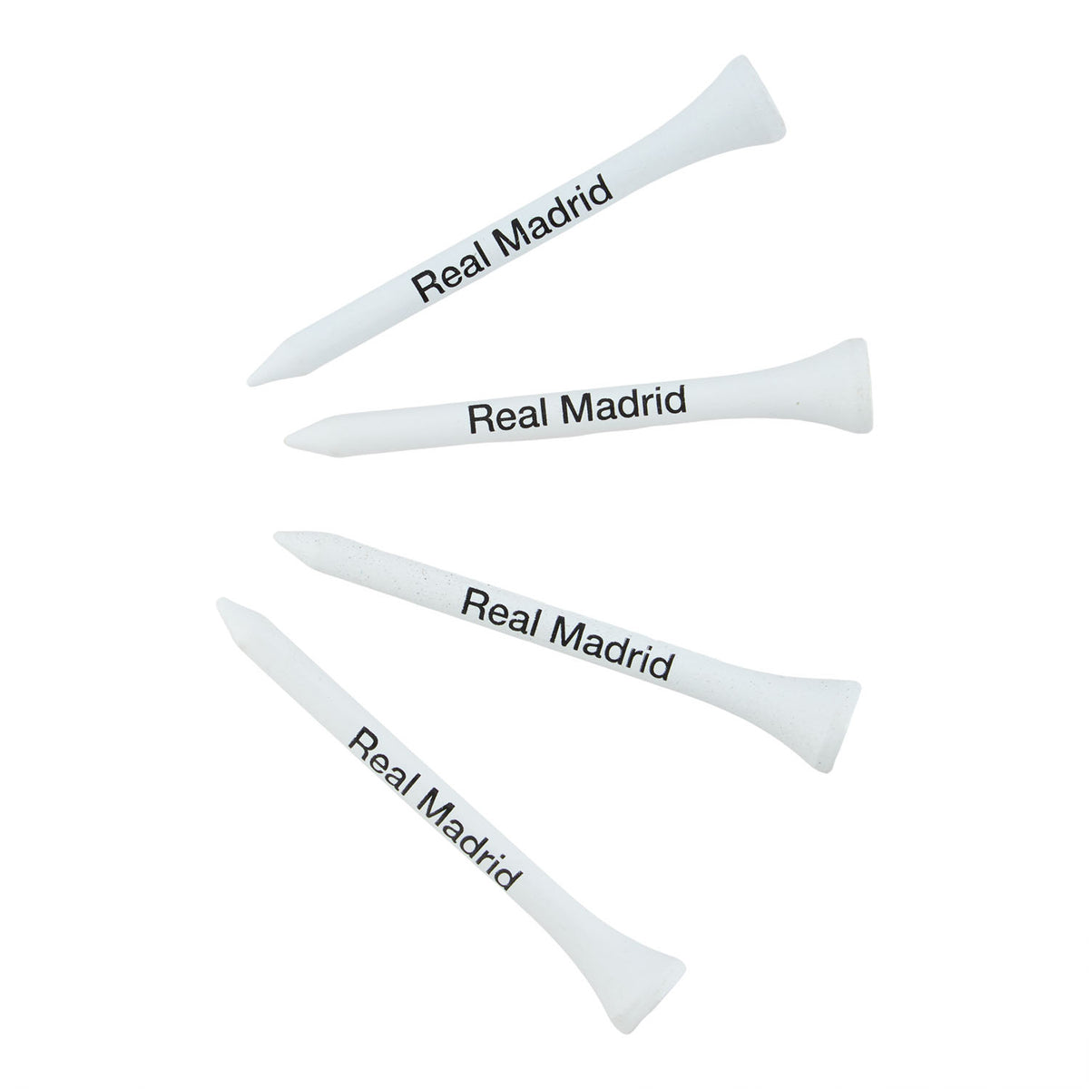 Pack de 20 Tees de Golf de Bambú Real Madrid x TaylorMade Blanco
