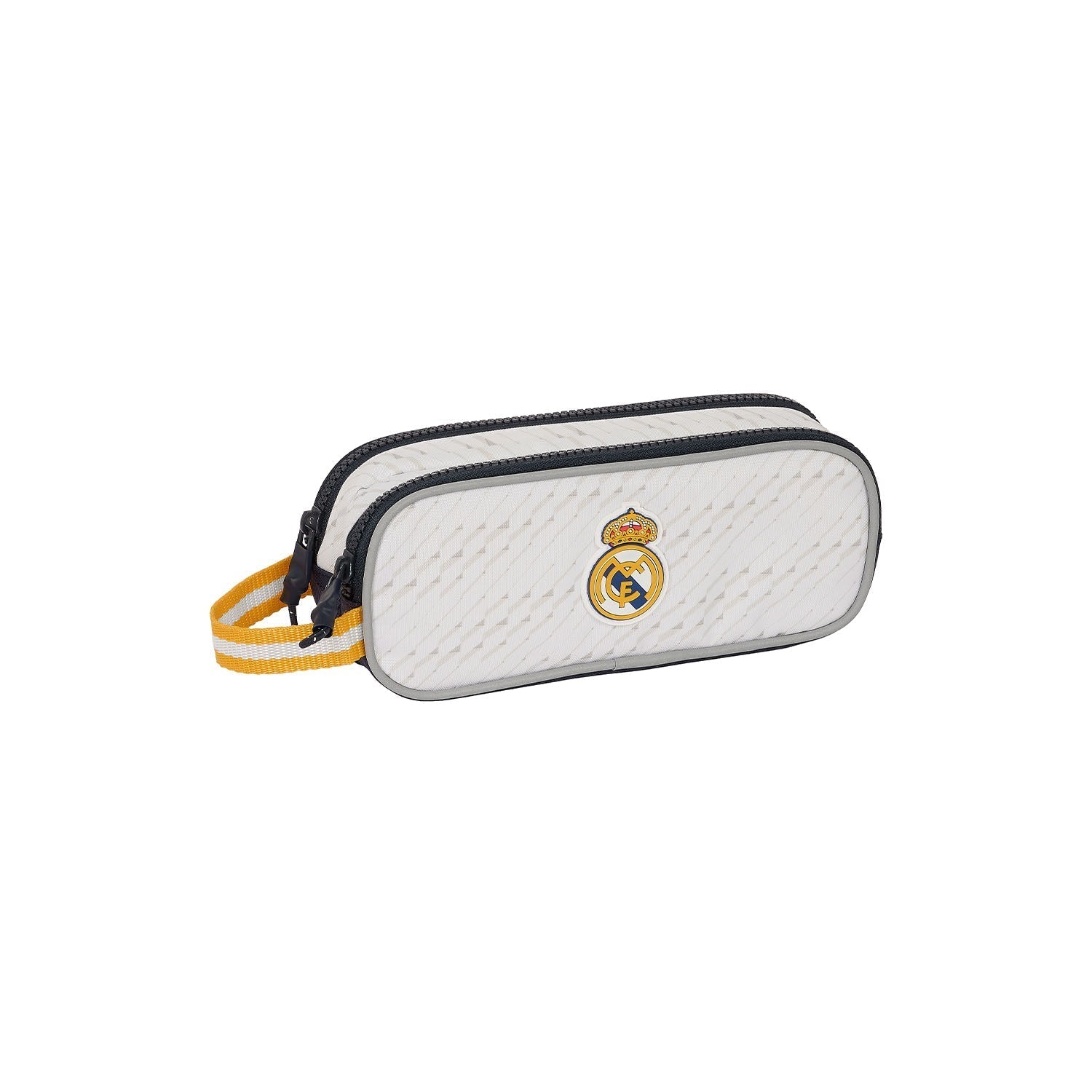 Double Pencil Case White/Gold