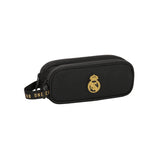 Double Pencil Case Black/Mustard Real Madrid