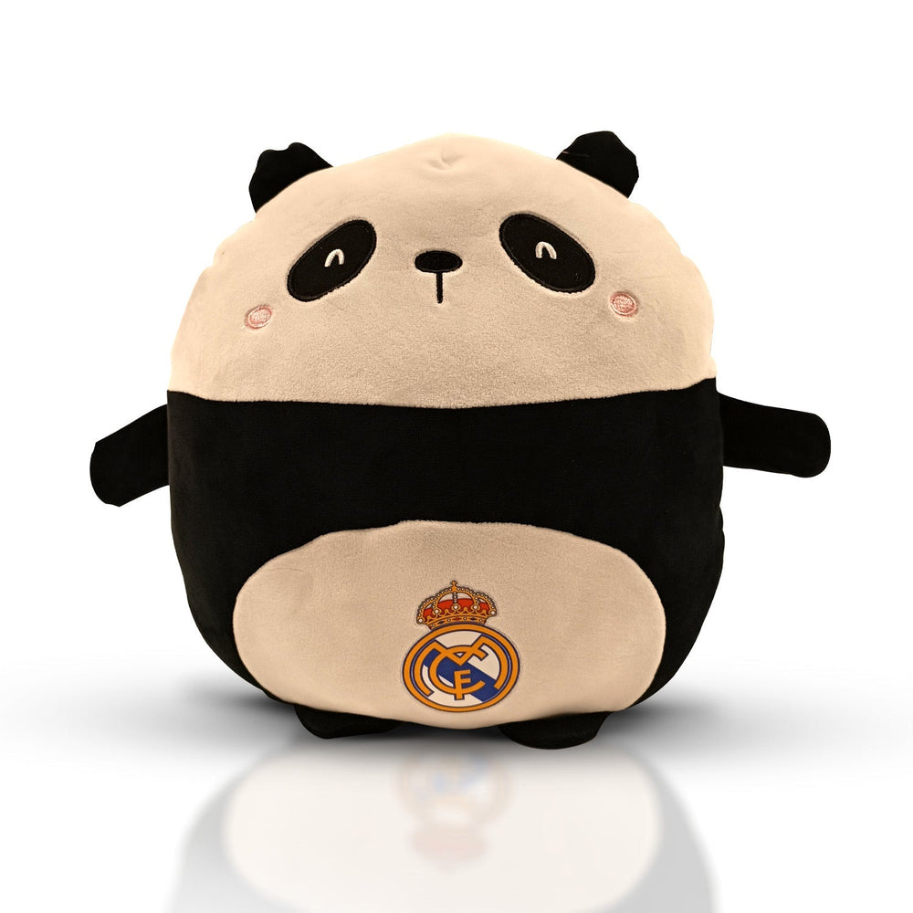 Real Madrid Panda Squeeze Plush Cushion 30cm