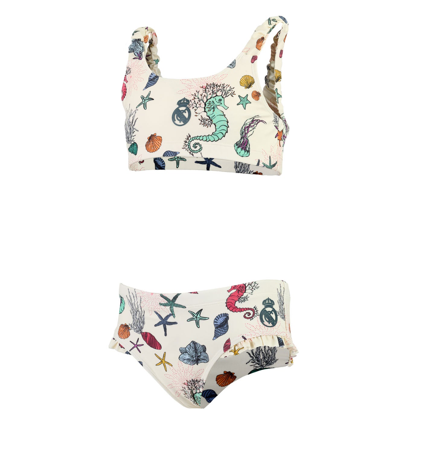 Girl Bikini Sea Life Multicolor
