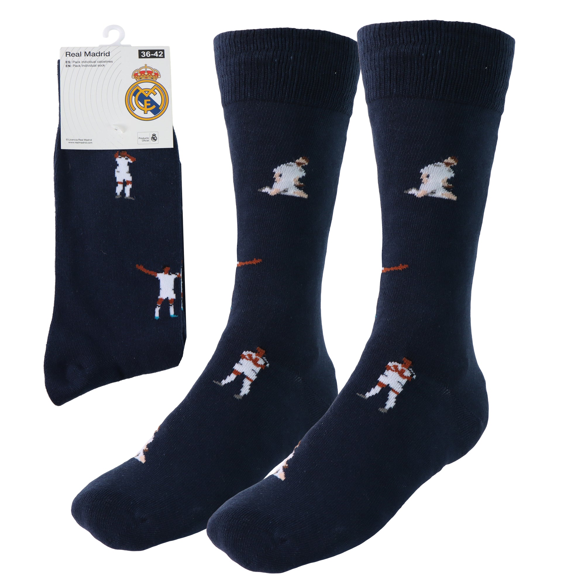 Long Youth Player Navy Socks