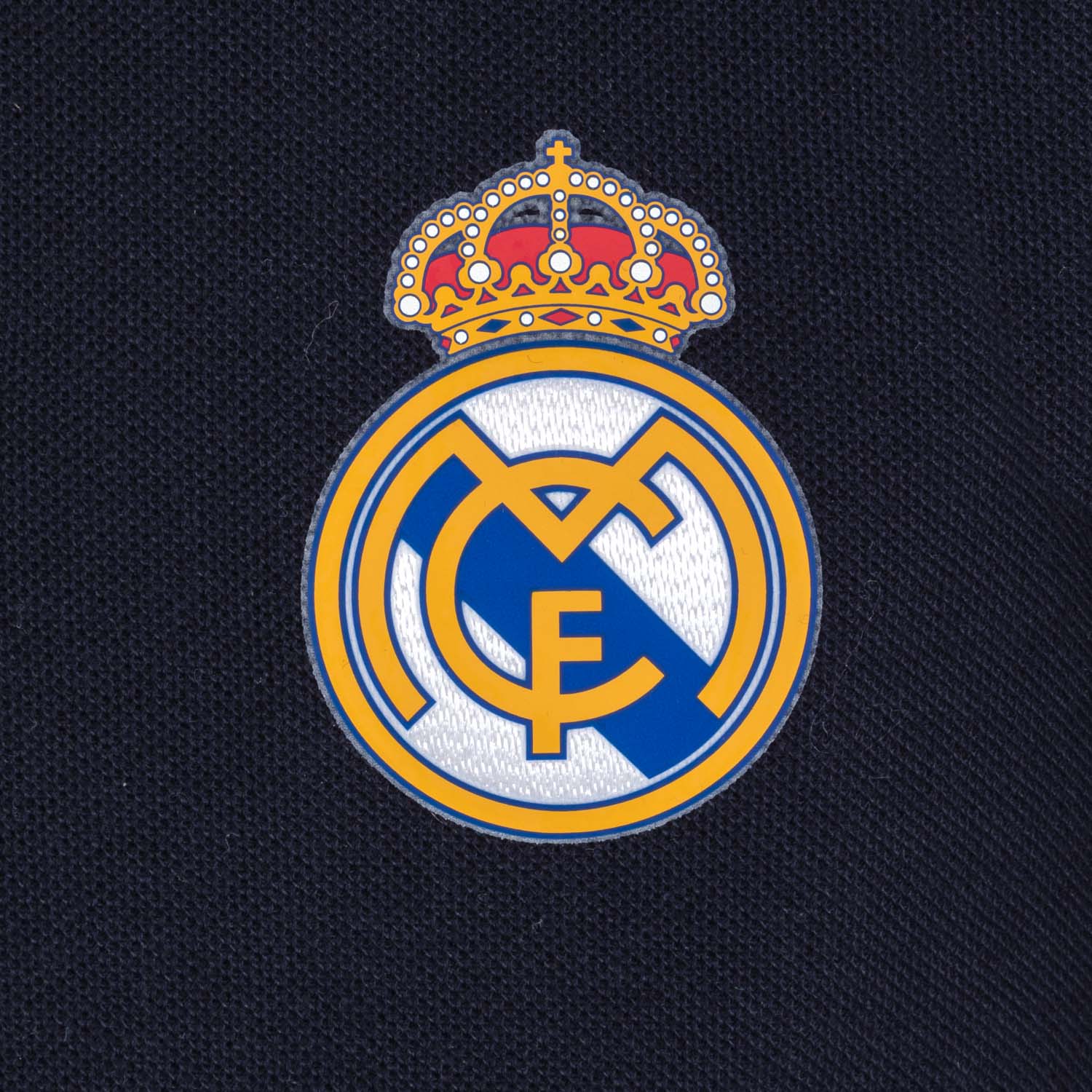 Kids Essentials Color Crest Polo Navy