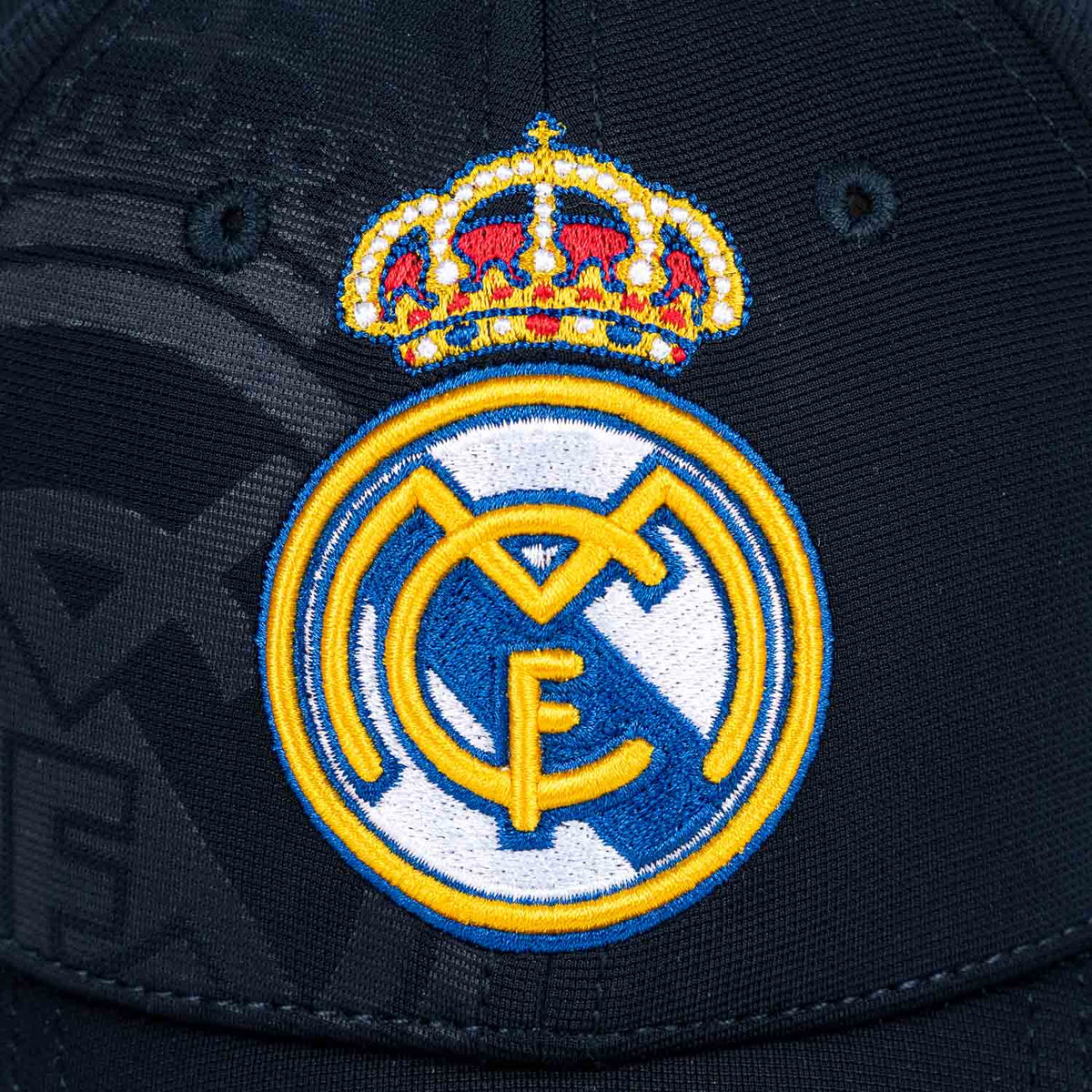 Real Madrid Gorra Escudo e Iniciales Niño Azul