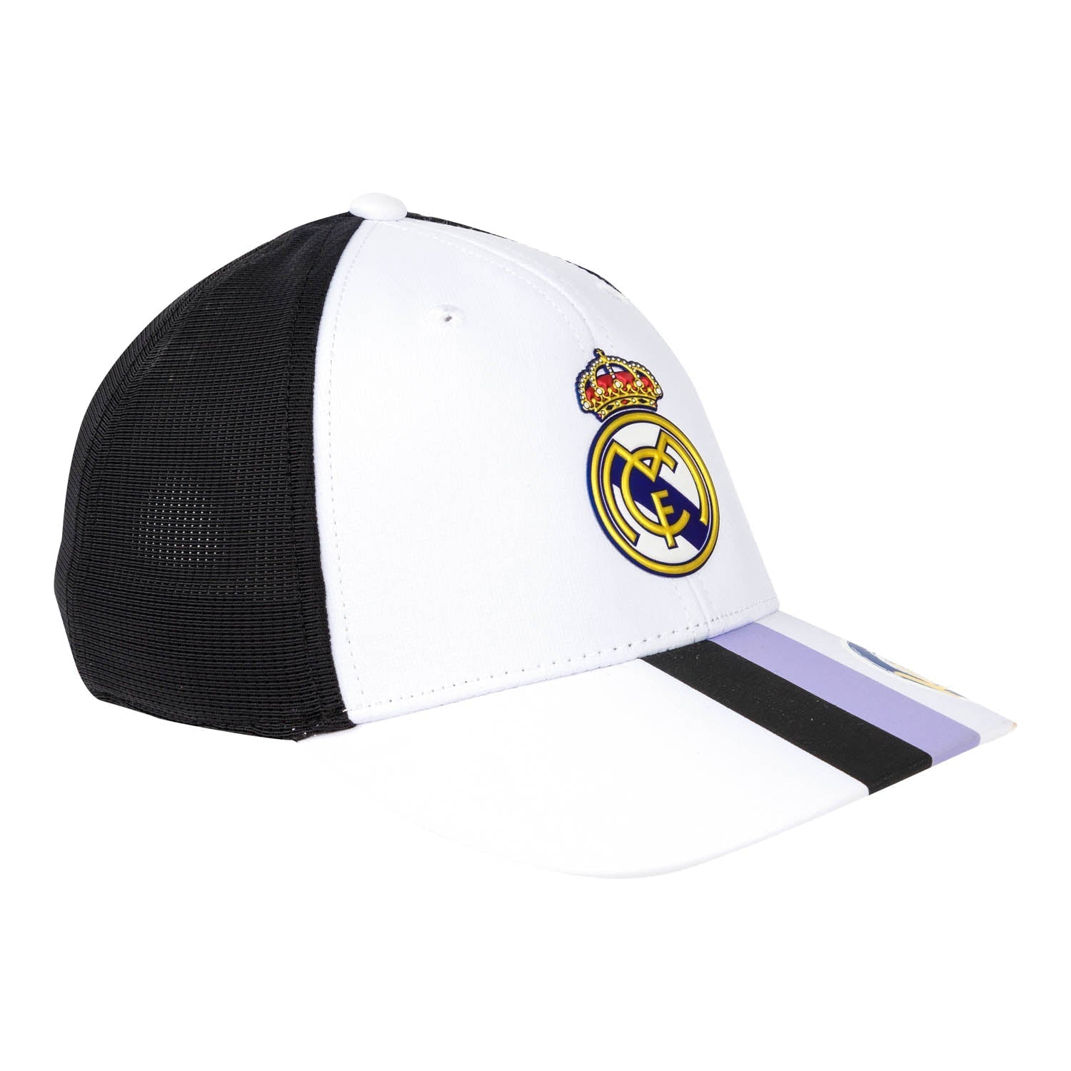 Real Madrid Kids Crest Cap White/Purple
