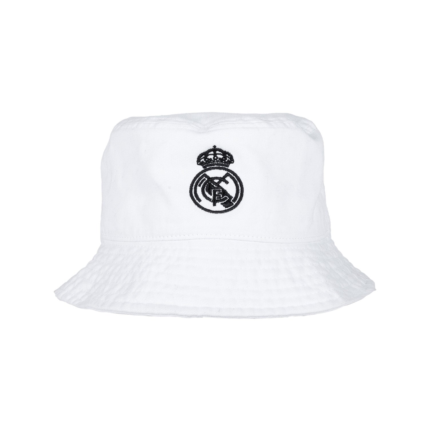 Kids Bucket Hat White/Black