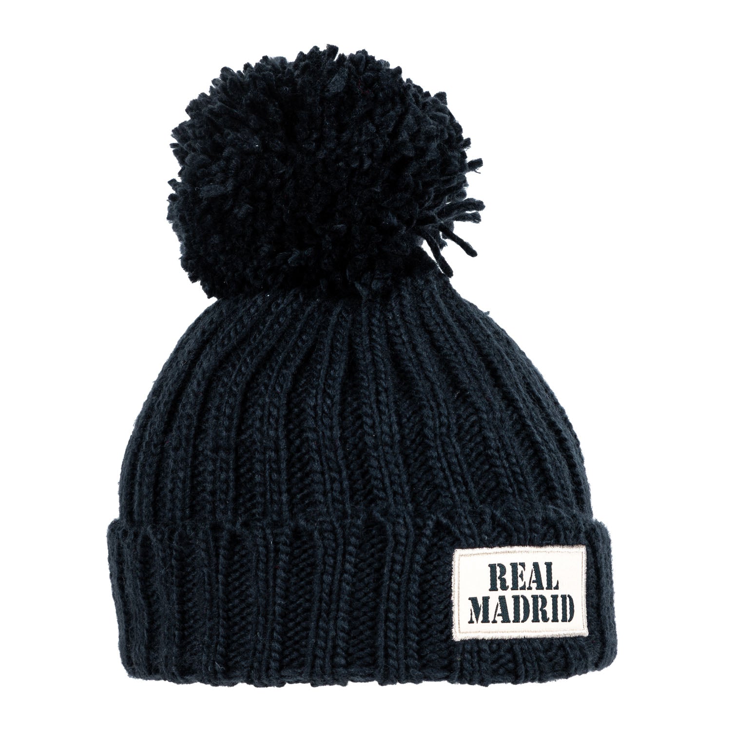 Kids Pompom Beanie Navy