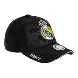 Casquette enfant détail blason Real Madrid - Noir