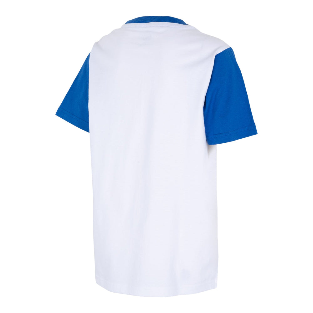 Kids 2 piece set Crest Pijamas White/Blue