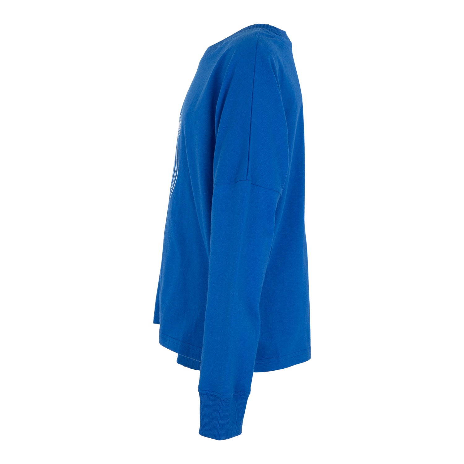 Kids 2 piece set Crest Print Pijamas Blue