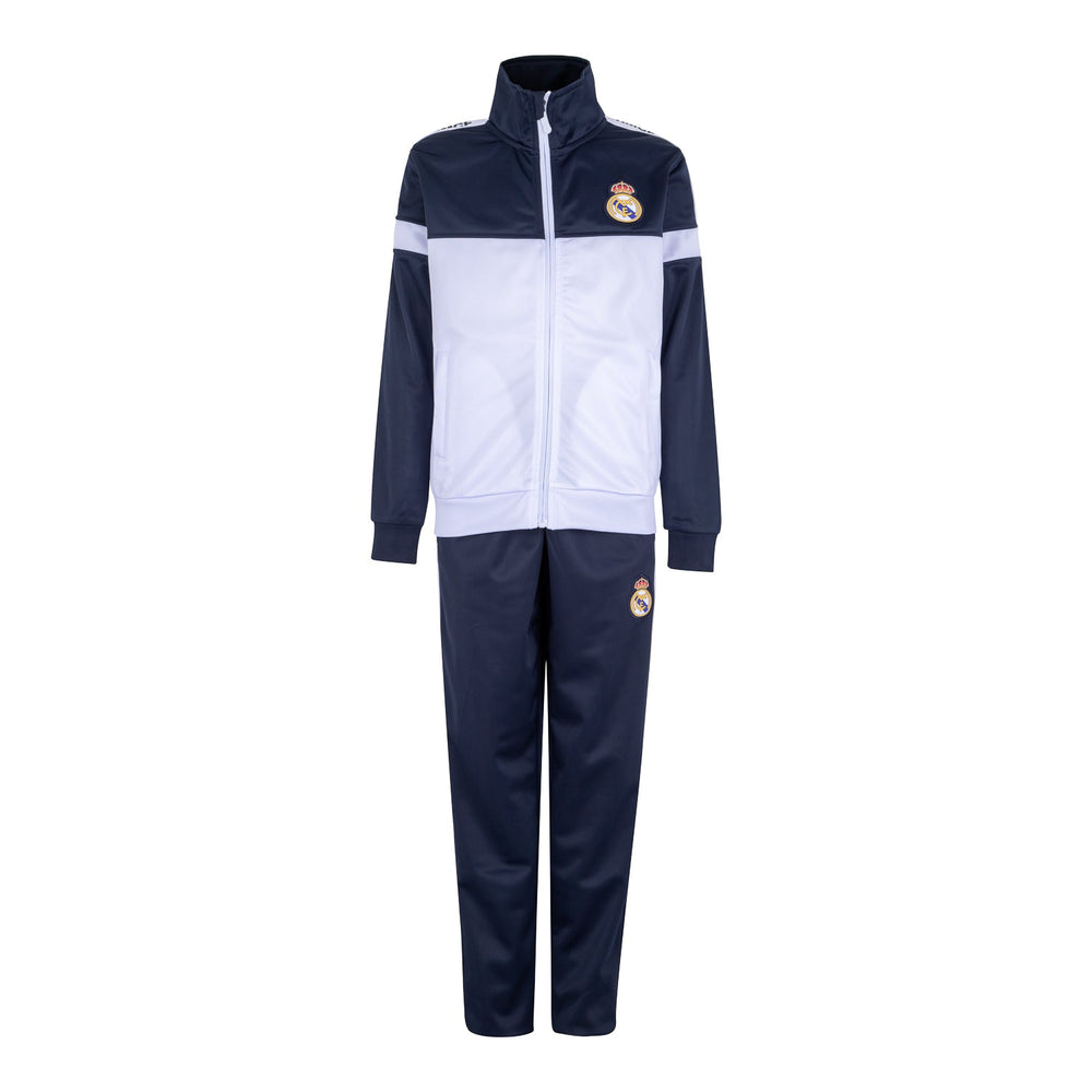 Kids RMCF Tracksuit Navy/White