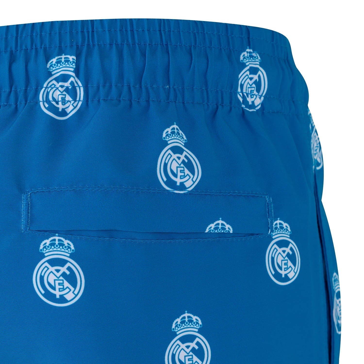 Kids Swimshort AOP Crest Blue