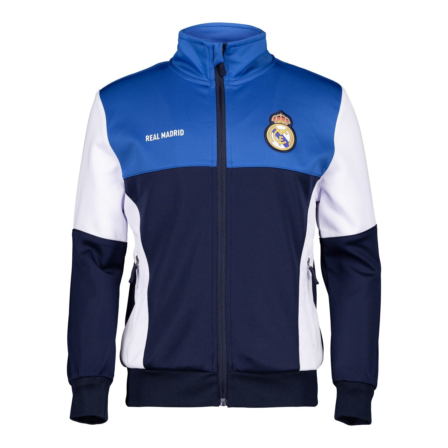 Real Madrid Kids Tracksuit Navy/White – Official Real Madrid Store