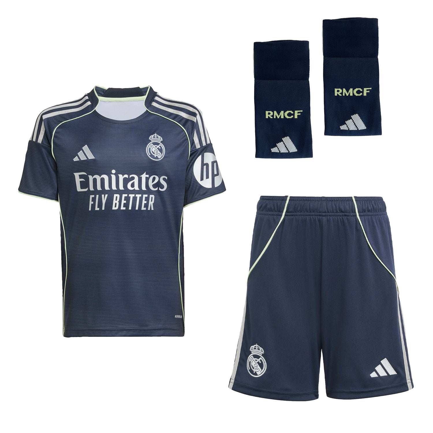 Kids Away Kit 25/26 Navy – Real Madrid Europe Store