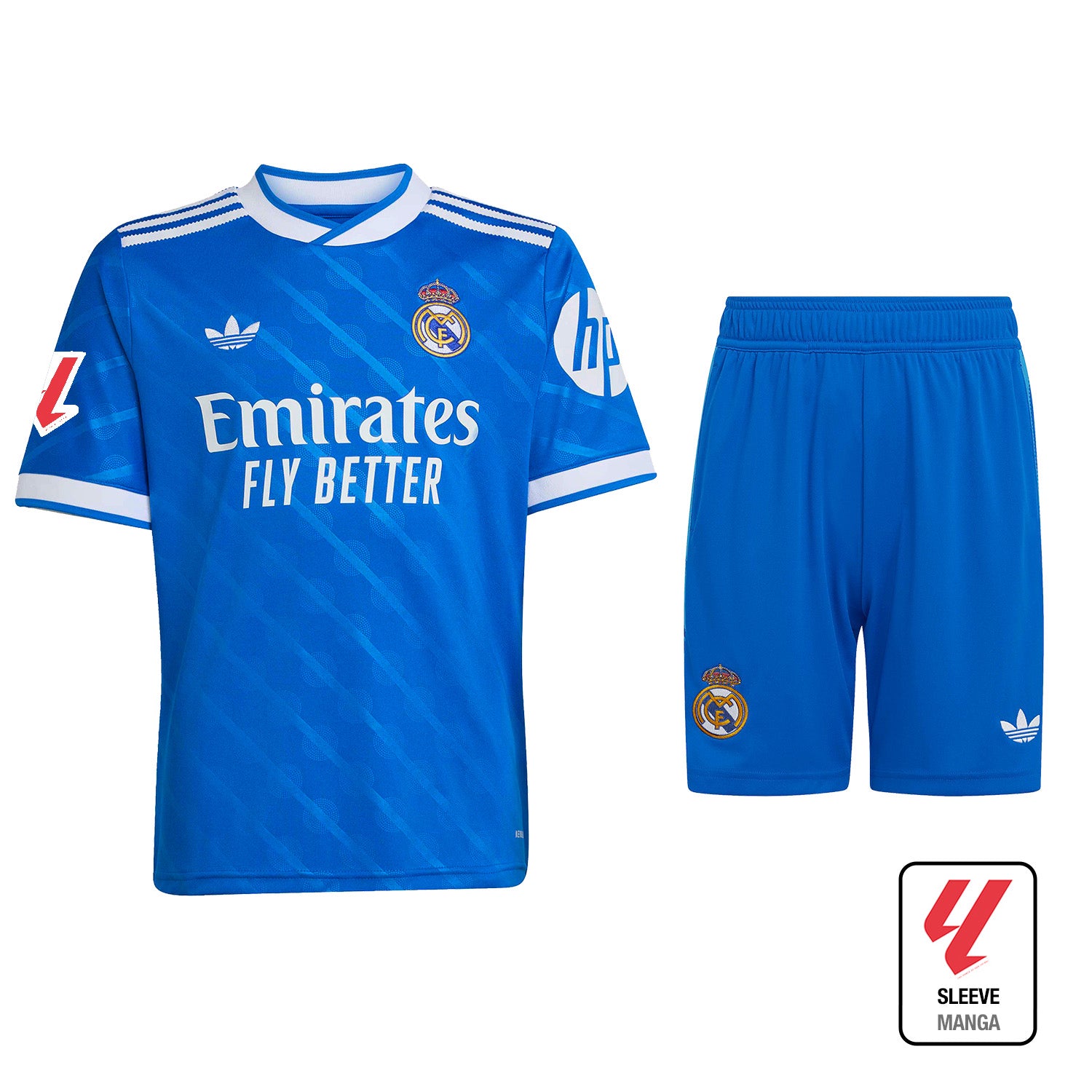 Kids Third Kit 25/26 Blue – Official Real Madrid Store