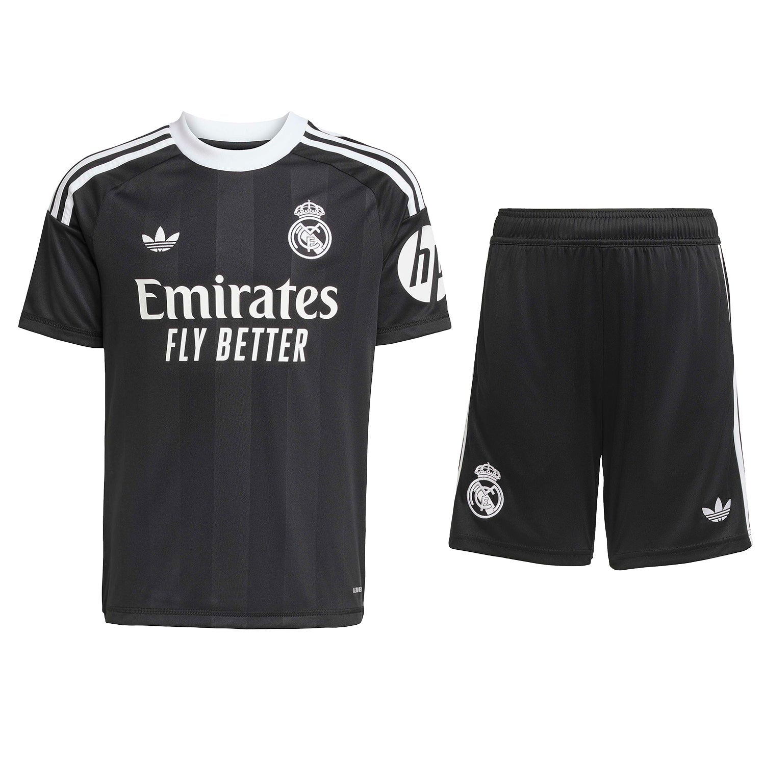 Kids Goalkeeper Kit 25/26 Black – Real Madrid Europe Store