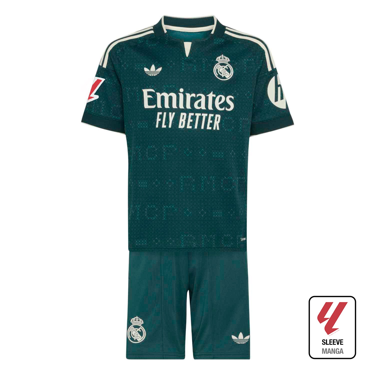 Kids Away Kit Green 26/27 – Official Real Madrid Store