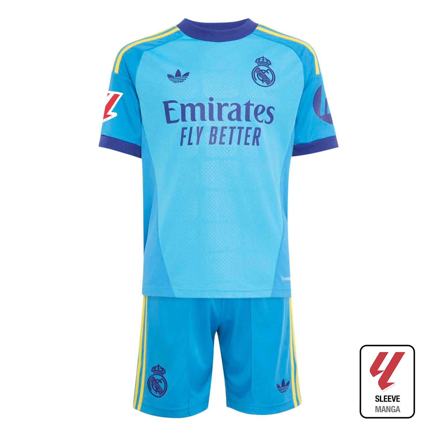 Kids Goalkeeper Kit Blue 26/27