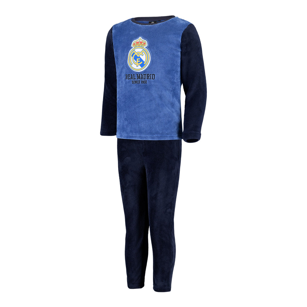 Pijama Polar Infantil Azul