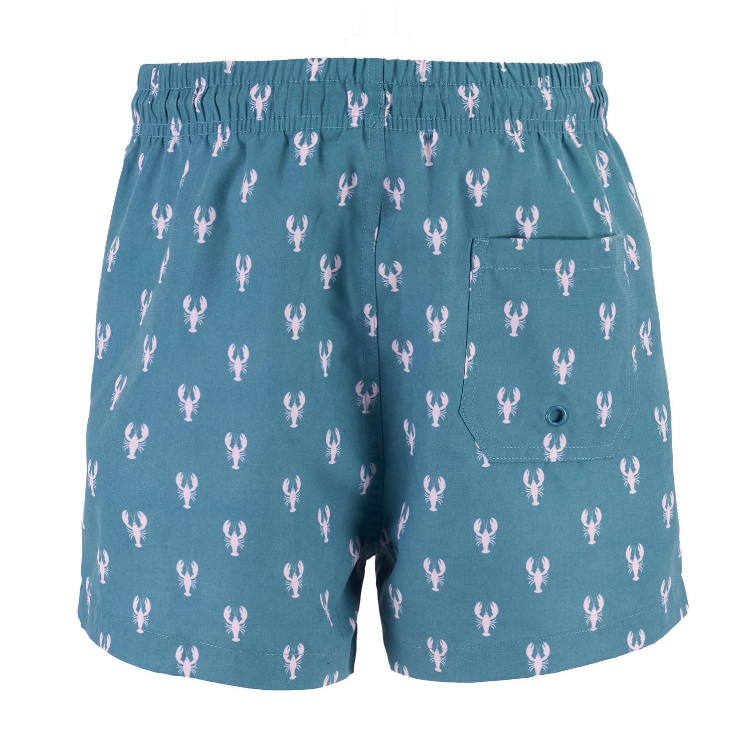 Youth Swimshort Lobster Green/Pink