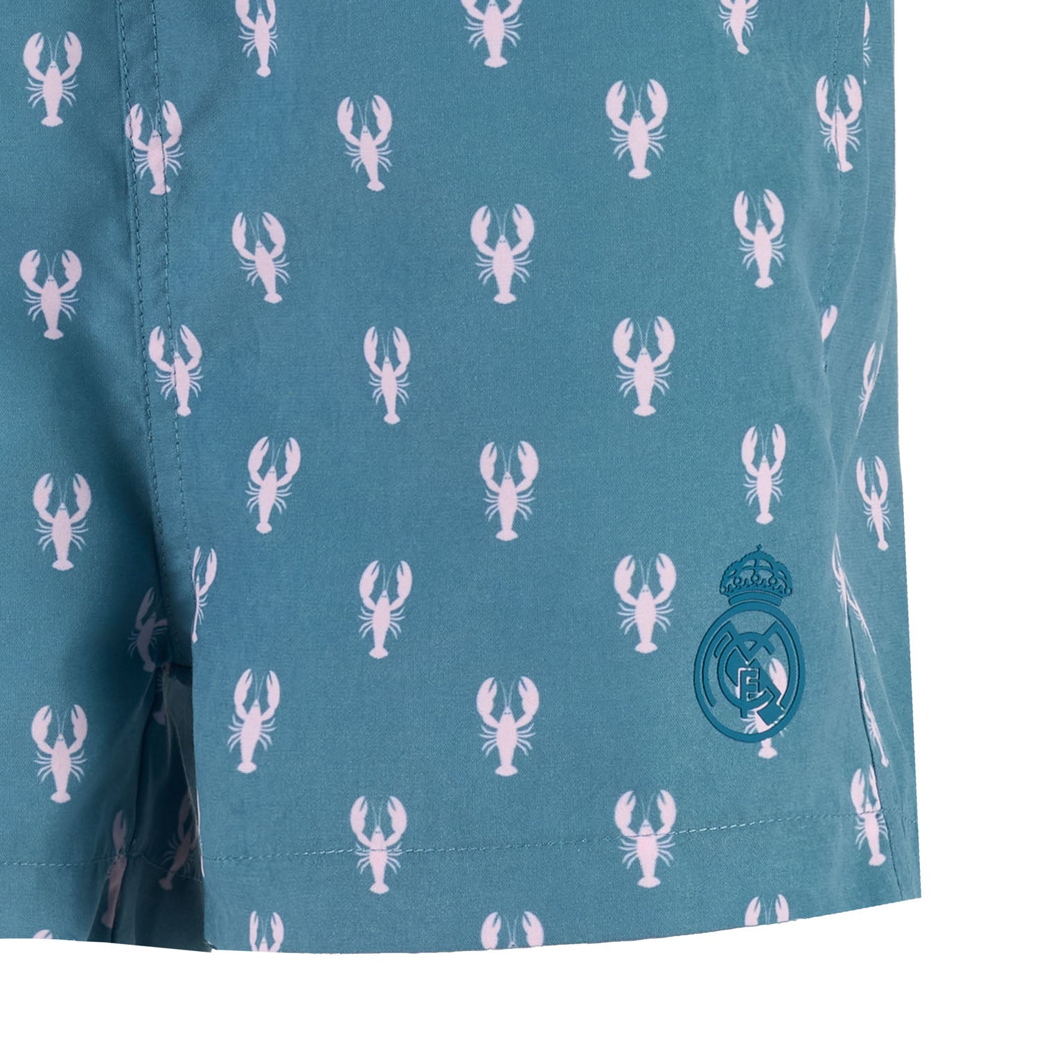 Youth Swimshort Lobster Green/Pink