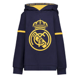 Sweat à capuche enfant Kids on Tour Real Madrid blason embossé